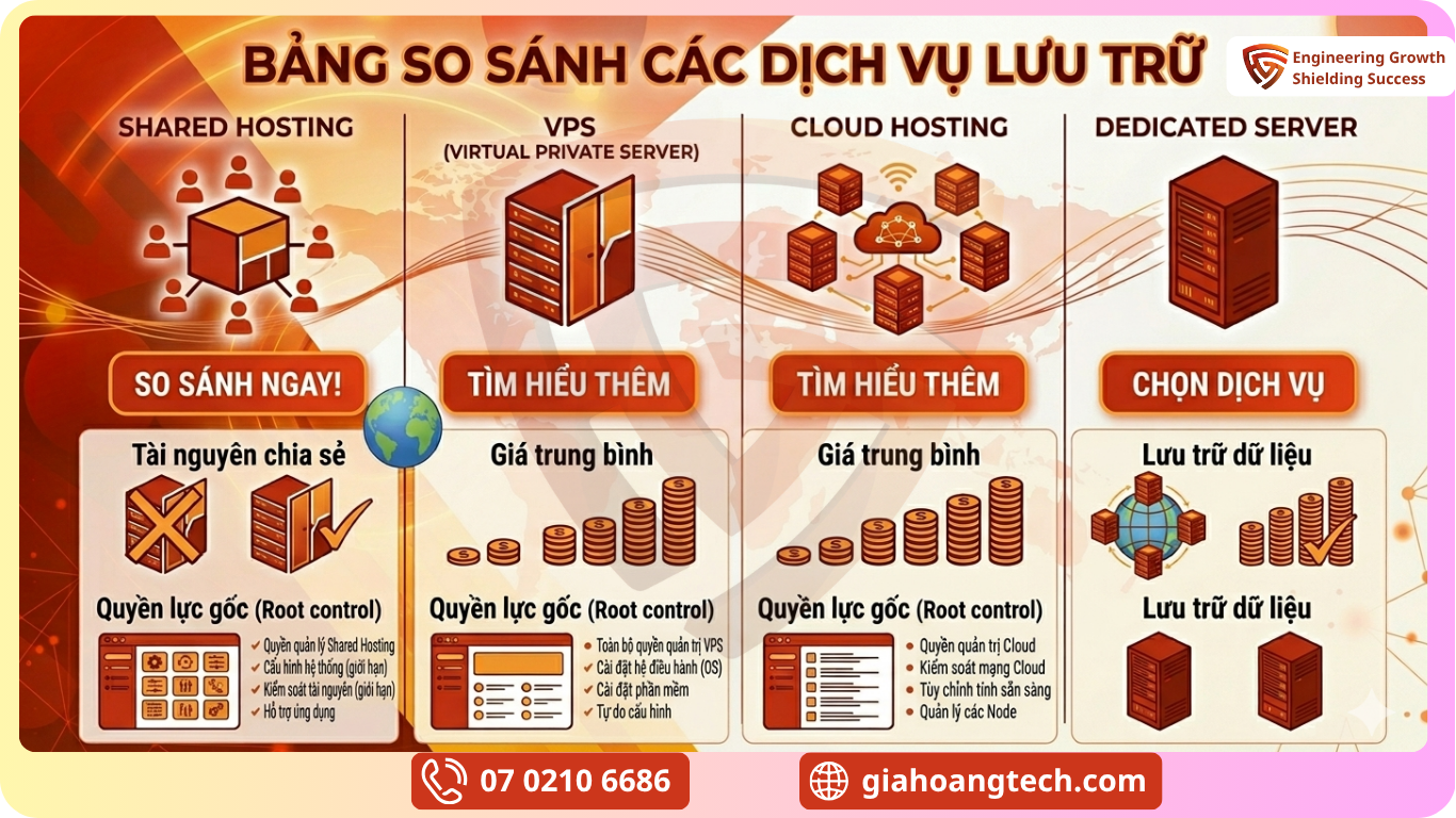 Hosting Là Gì? So Sánh Các Loại & Cách Chọn Phù Hợp Cách Kết Nối Tên Miền Với Hosting
