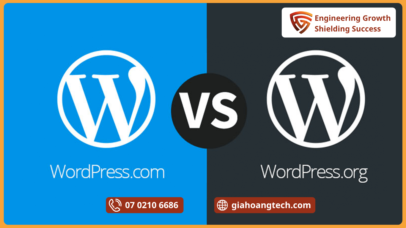 Phân Biệt WordPress.com và wordpress.org